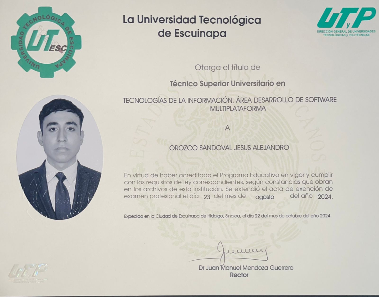 Título de TSU